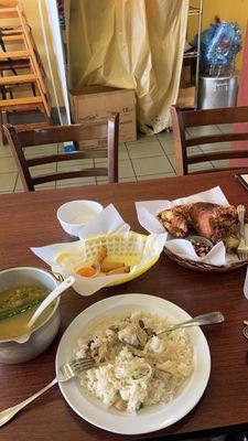 Papaitan, Crispy Pata and Lumpia