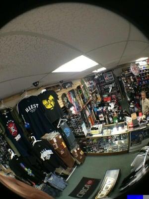 Quick glance inside Epic! Epic deals & service! Excellent prices on Vans, DC, Emerica, DVS, Fallen, etc., brand name apparel!