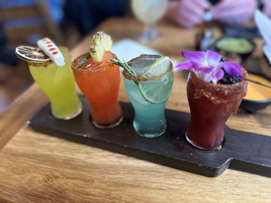 Margarita Flight (seasonal flavors)