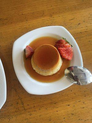 Tres leches flan