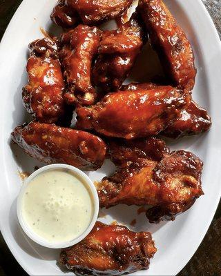 Honey BBQ wings