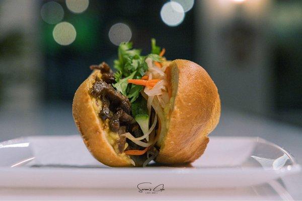 Grilled Beef Banh Mi