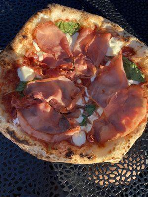 Prosciutto Pizza fresh from the truck