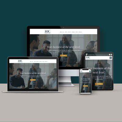 Website Design and Development for RJC Consulting. Vancouver, Canada