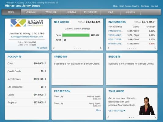 Bring your entire financial world together in one, easy-to-use and mobile-friendly place with the Wealth Engineers Client Portal.