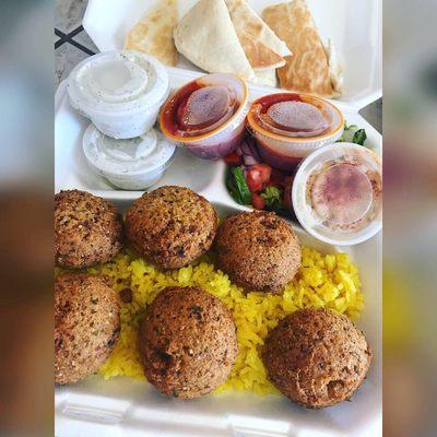 Falafel plate