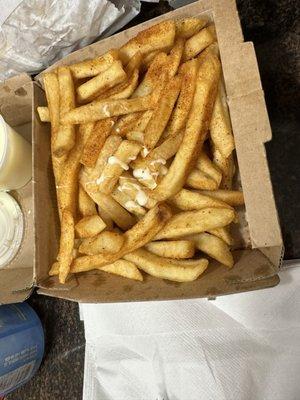 Frech Fries with old bay