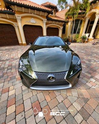 2020 Lexus LC500 Inspiration Edition 7+ year Graphene Ceramic Coating