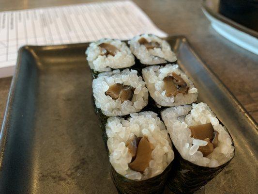 Mushroom sushi