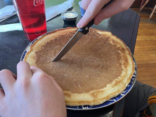 Wagon wheel (giant pancake)