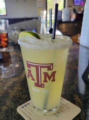 A&M margarita! Gig 'em!