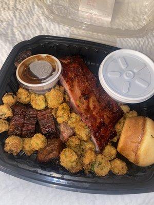 3 Meat Smokehouse BBQ Platter