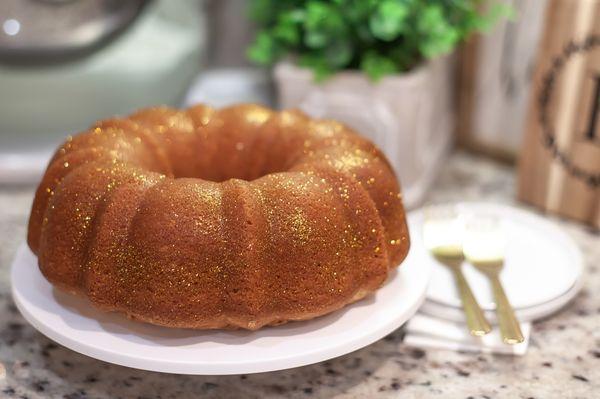 Classic with Sparkle Pound Cake