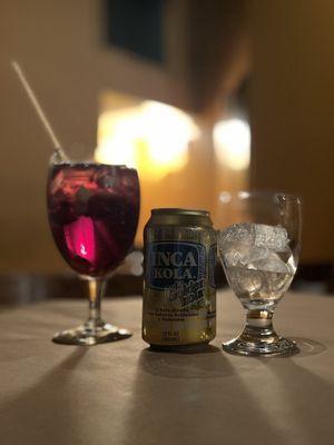 Inca Kola and Sangria