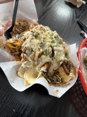 Jerk chicken nachos were awesome!