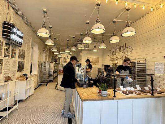 Interior of the shop. Check out the front counter with the selections offered.