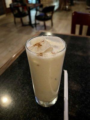 Spiked eggnog w/Bulliet