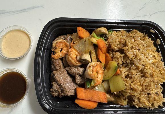 Steak & Shrimp Hibachi