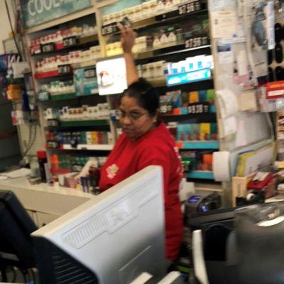 Racist cashier at Chevron