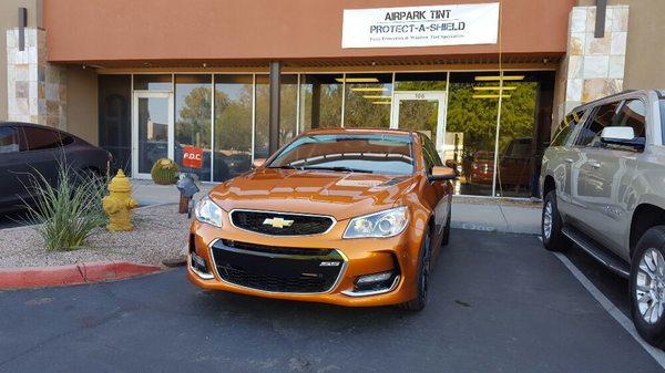 Chevrolet SS with Nano Fusion full front installation