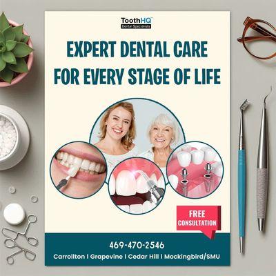 #Dentalimplants #Dental #Dentist #ToothHQ #Dentists #Dentalcare #Texas #Texaswomen #FamilyDentalcare #Smile  #DWFTX #GumDisease #tx #USA