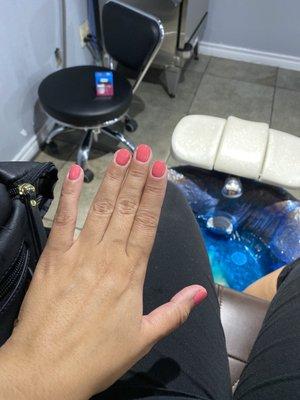 Gel mani.