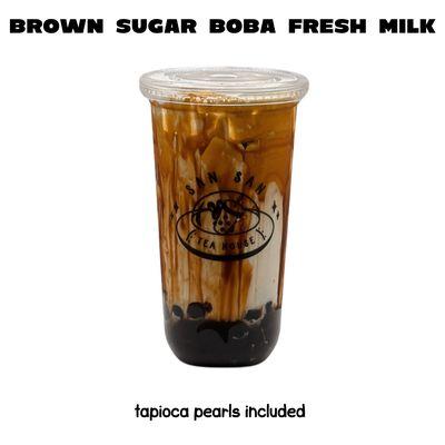 Bestseller Brown Sugar Boba Fresh Milk - non caffeinated drink