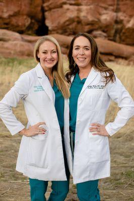 Kristen Coleman PA-C (owner and founder) & Katelyn Witles RN, BSN (Aesthetic Nurse Injector)