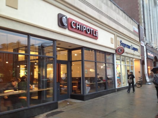 Chipotle storefront