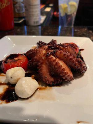 Grilled octopus