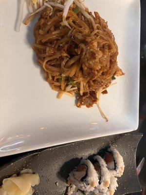 Pad Thai and JB Roll