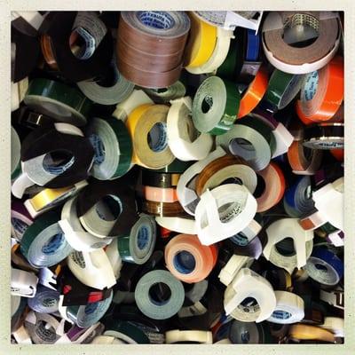 Dymo tape, 50cents each! Tons