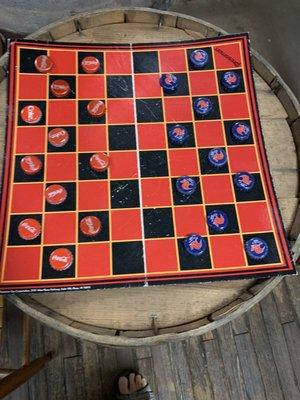 Several checker tables