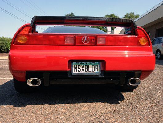 NSX Complete with custom tips