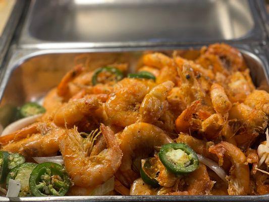 Salt pepper shrimp