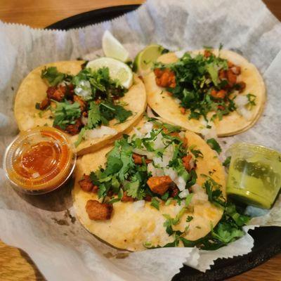 Al Pastor street tacos ($2 on Tuesday)