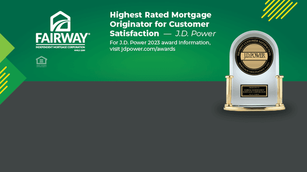 Hear the News? Fairway Mortgage voted #1 Mortgage Originator by JD Power for customer satisfaction 2023