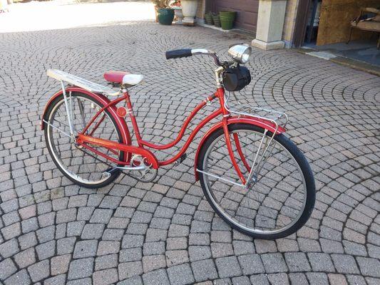 Original 1962 Schwinn Hollywood purchase from Gary's still has sticker runs great!