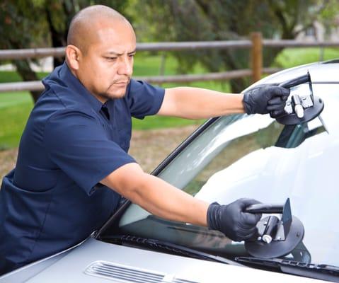 Our windshield repair techs will get you back on the road fast!  MS Glass is your local glass repair provider