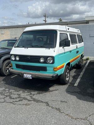 Our Volkswagen Westfalia