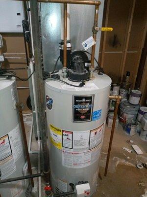 Replace your water heater with a high efficiency tankless water heater. Call The Fair Plumber now.