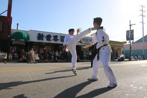 Dosan TKD Parade in LA