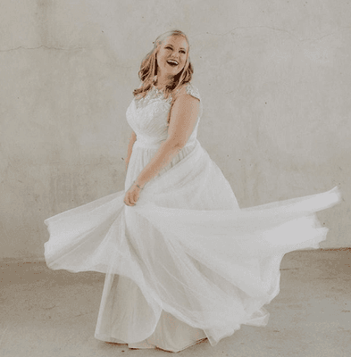 Beautiful designs for the curvy bride, courtesy of Lillian West