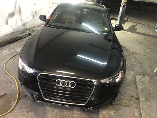 2013 Audi good paint honestly 100%