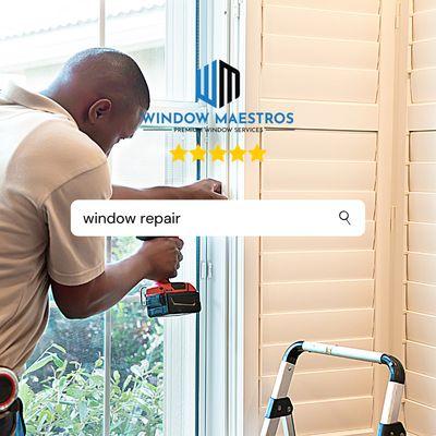 Window Repair is a Premium Service from Window Maestros. We offer a number of services to satisfy your Window Repair needs.