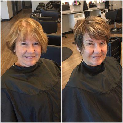 Hair makeover for my Mom when she's visiting from CO!