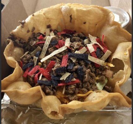 Yummy Beef Taco Salad