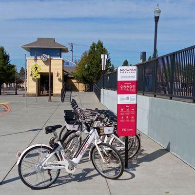 Cotati SMART Redwood Bikeshare Hub,  Nov 2024