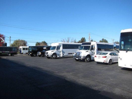 Secure yard space available for parking any sized vehicles