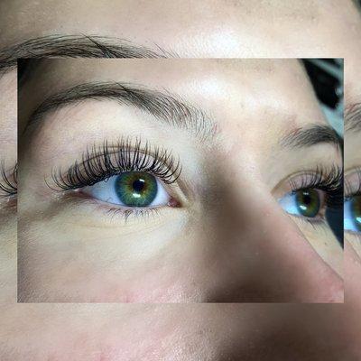 Lash extensions fullset